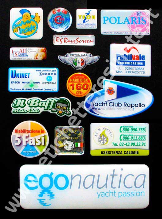 etichette resinate personalizzate adesive 3d etichette resinate personalizzate
